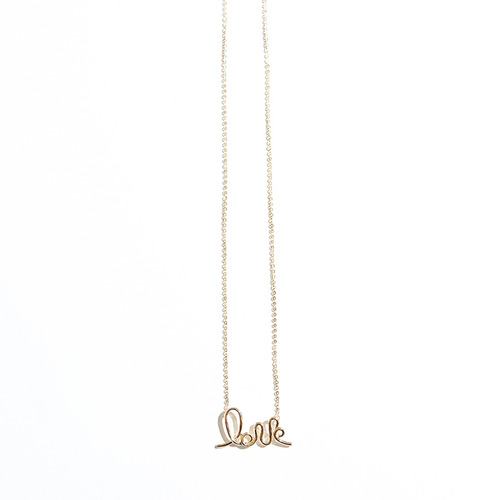 Love necklace(S)_GOLD