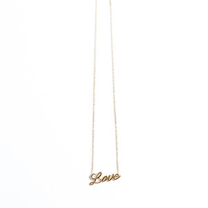 Love necklace_(GOLD)