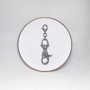 20.5cm B&amp;W Chain Plate (Made in England)