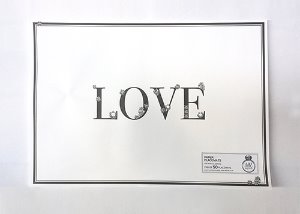 Love Paper Placemat (50 sheets)