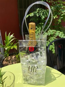 Wine ice chiller carrier